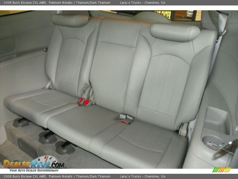 2008 Buick Enclave CXL AWD Platinum Metallic / Titanium/Dark Titanium Photo #10