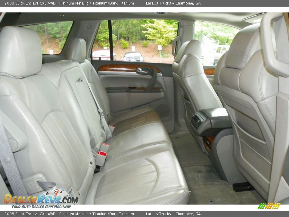 2008 Buick Enclave CXL AWD Platinum Metallic / Titanium/Dark Titanium Photo #12