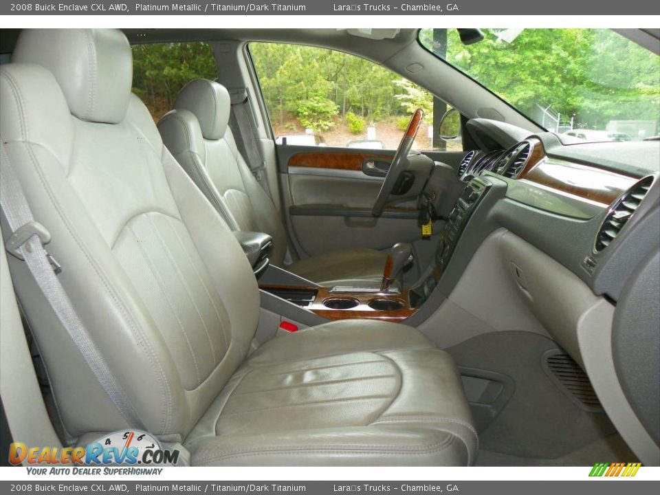 2008 Buick Enclave CXL AWD Platinum Metallic / Titanium/Dark Titanium Photo #13