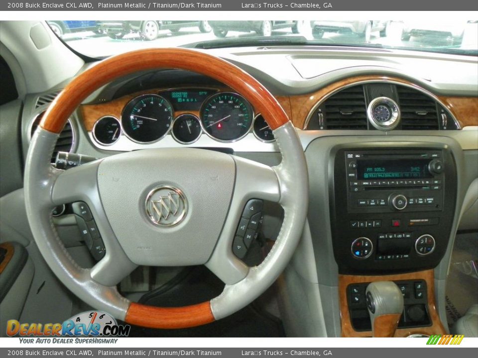 2008 Buick Enclave CXL AWD Platinum Metallic / Titanium/Dark Titanium Photo #14