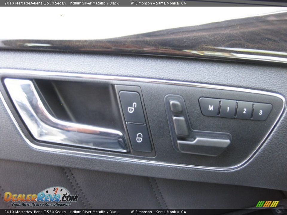 2010 Mercedes-Benz E 550 Sedan Iridium Silver Metallic / Black Photo #7