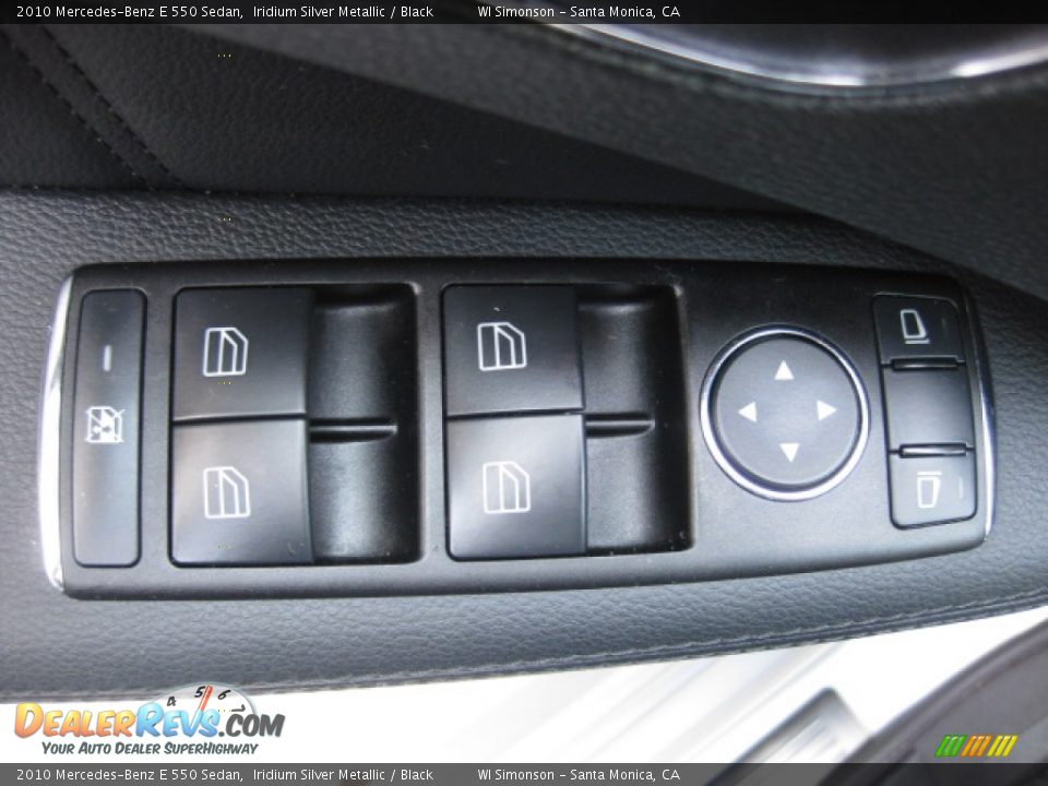 2010 Mercedes-Benz E 550 Sedan Iridium Silver Metallic / Black Photo #8