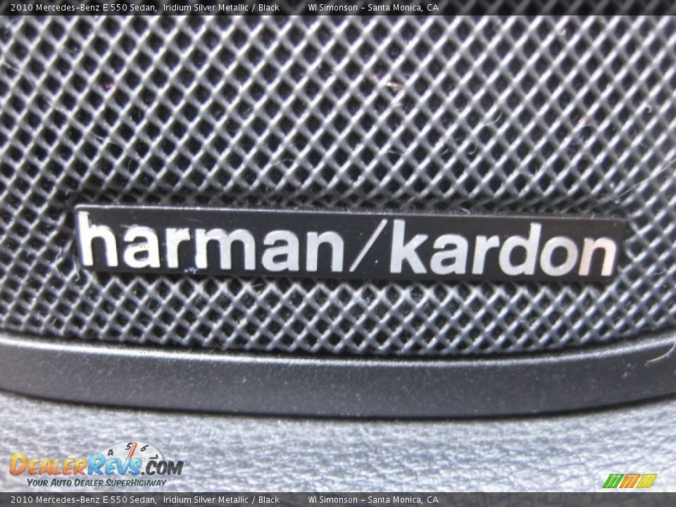 2010 Mercedes-Benz E 550 Sedan Iridium Silver Metallic / Black Photo #9