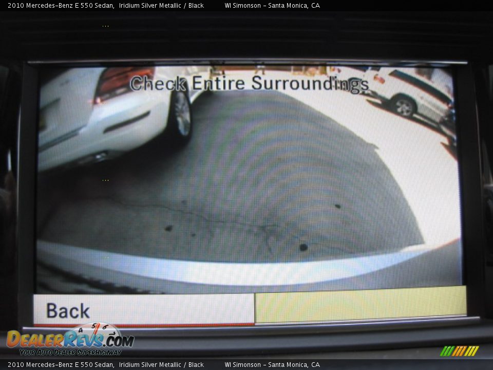 2010 Mercedes-Benz E 550 Sedan Iridium Silver Metallic / Black Photo #17