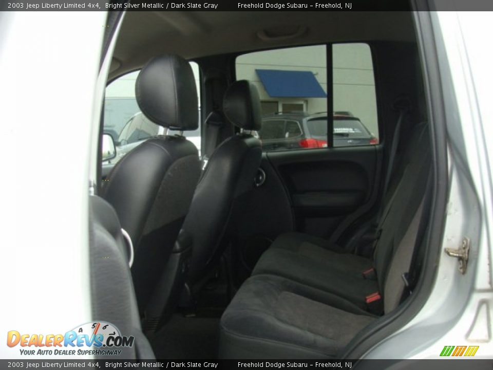 2003 Jeep Liberty Limited 4x4 Bright Silver Metallic / Dark Slate Gray Photo #7