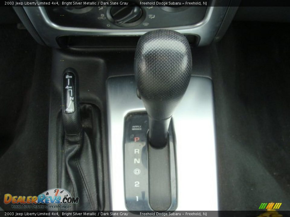 2003 Jeep Liberty Limited 4x4 Bright Silver Metallic / Dark Slate Gray Photo #14