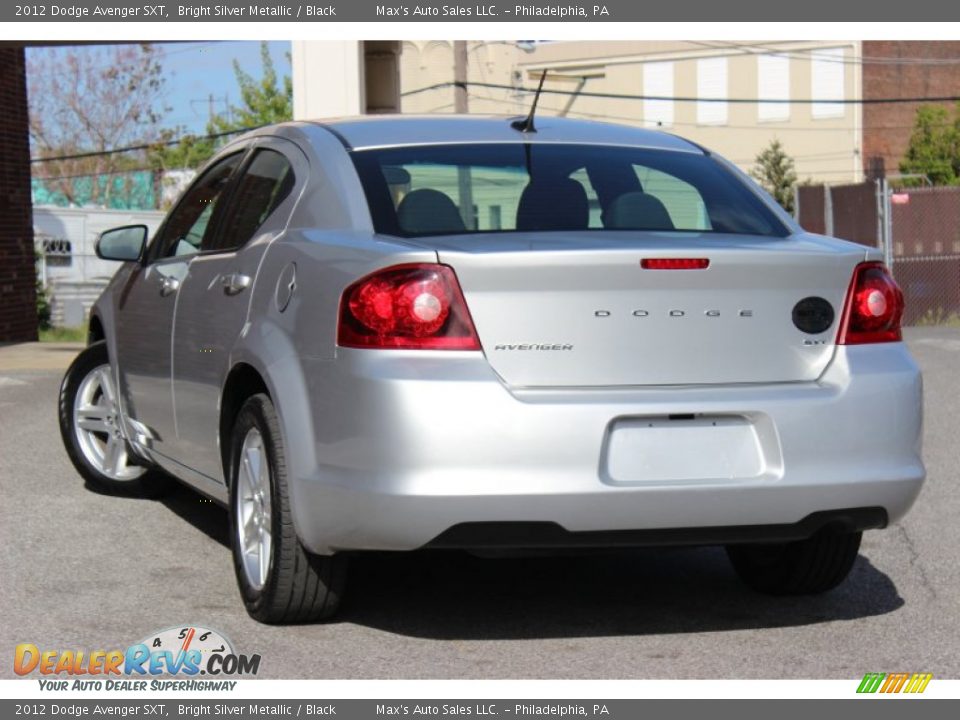 2012 Dodge Avenger SXT Bright Silver Metallic / Black Photo #2