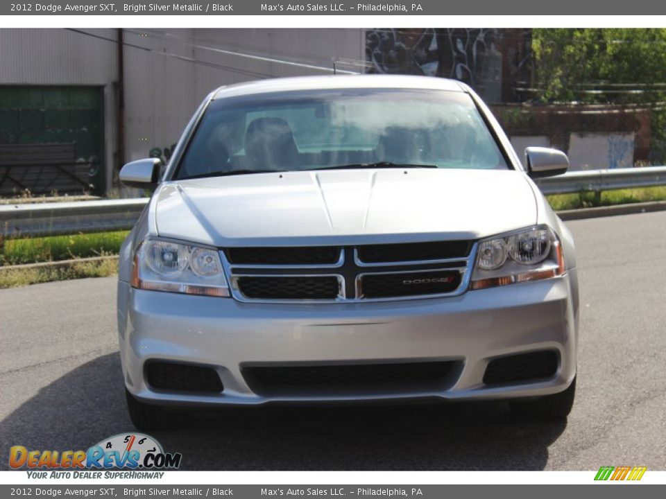 2012 Dodge Avenger SXT Bright Silver Metallic / Black Photo #5