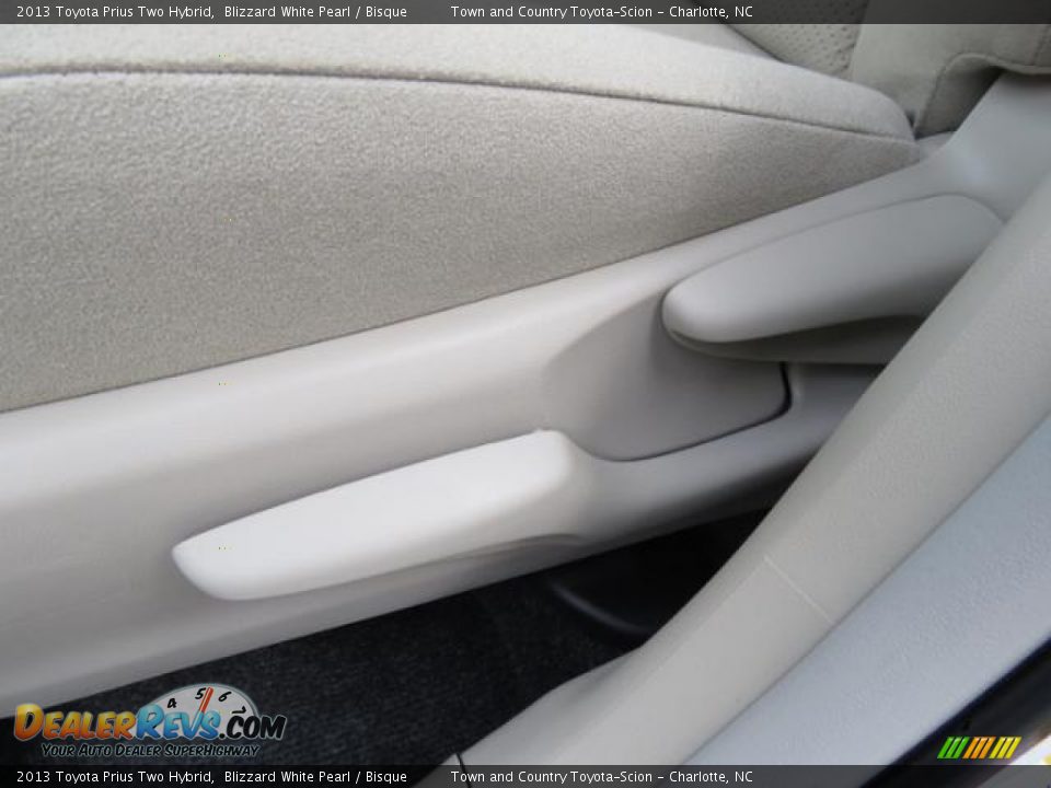 2013 Toyota Prius Two Hybrid Blizzard White Pearl / Bisque Photo #11