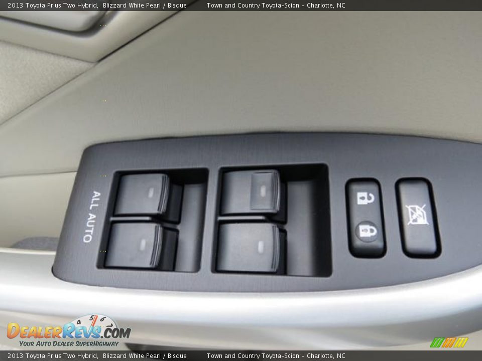 2013 Toyota Prius Two Hybrid Blizzard White Pearl / Bisque Photo #12