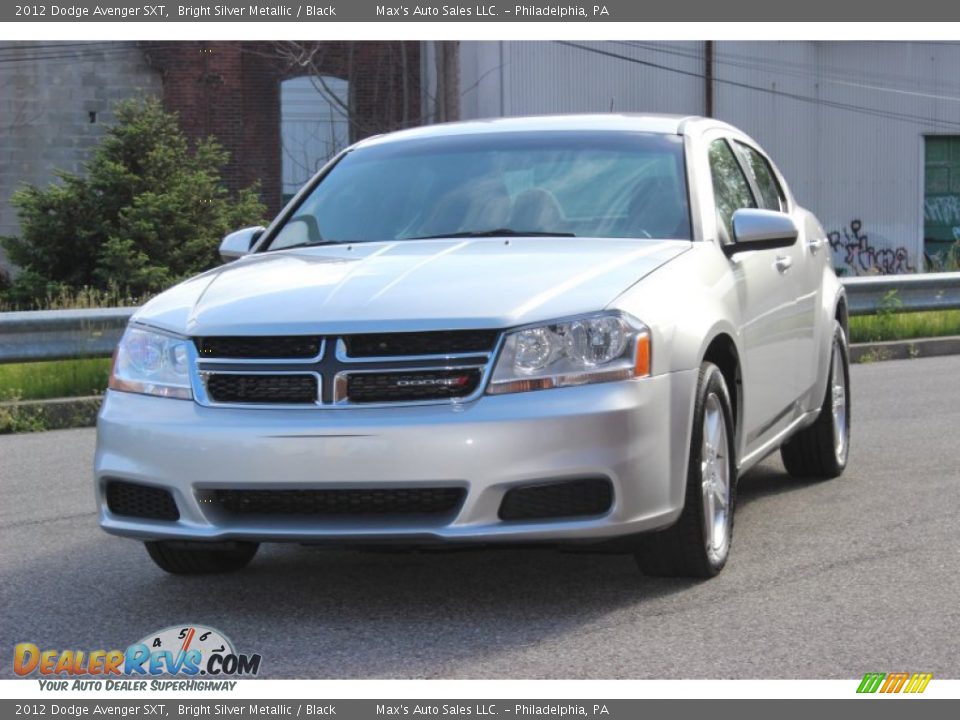 2012 Dodge Avenger SXT Bright Silver Metallic / Black Photo #10