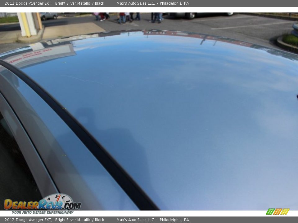 2012 Dodge Avenger SXT Bright Silver Metallic / Black Photo #13