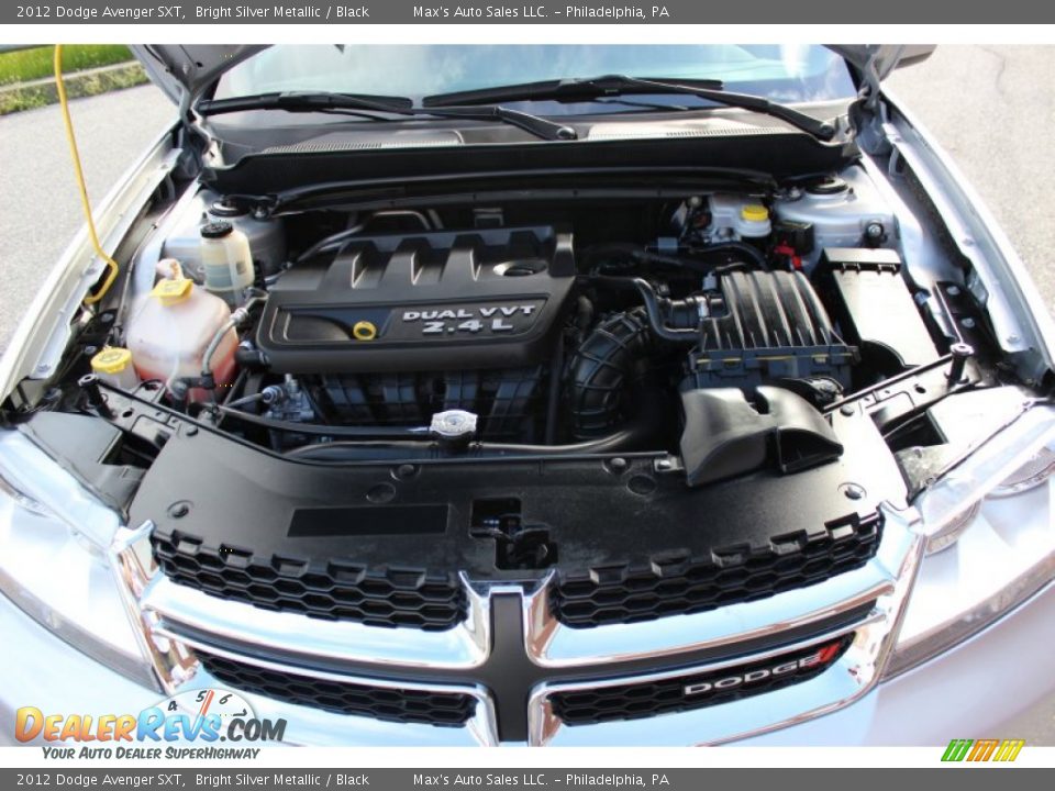 2012 Dodge Avenger SXT Bright Silver Metallic / Black Photo #15