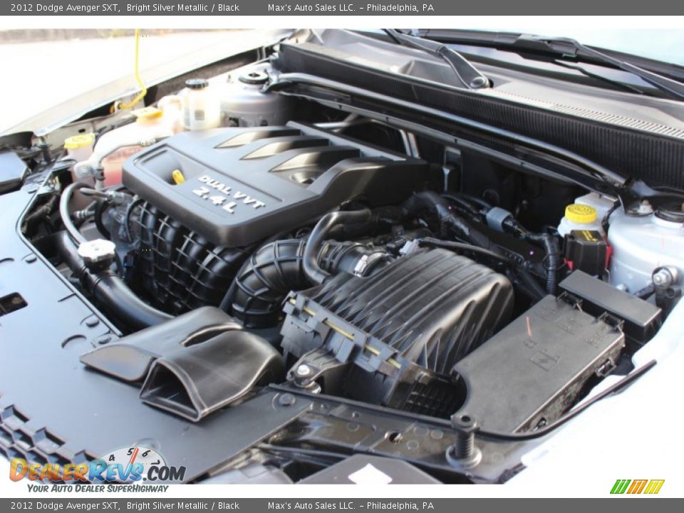 2012 Dodge Avenger SXT Bright Silver Metallic / Black Photo #16