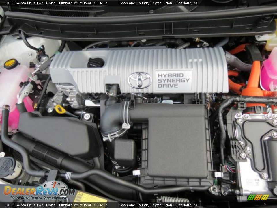 2013 Toyota Prius Two Hybrid 1.8 Liter DOHC 16-Valve VVT-i 4 Cylinder/Electric Hybrid Engine Photo #24
