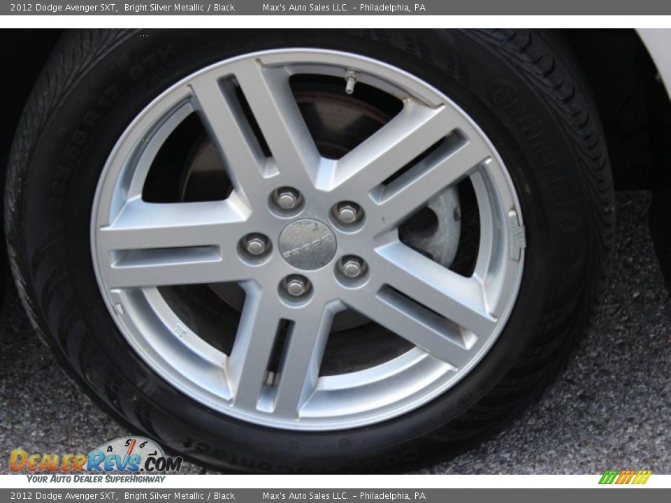 2012 Dodge Avenger SXT Bright Silver Metallic / Black Photo #18