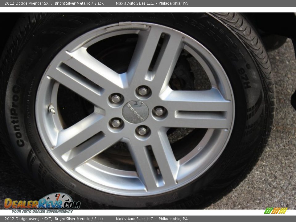 2012 Dodge Avenger SXT Bright Silver Metallic / Black Photo #20