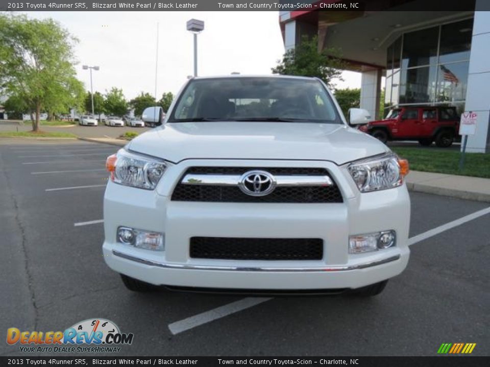 2013 Toyota 4Runner SR5 Blizzard White Pearl / Black Leather Photo #2