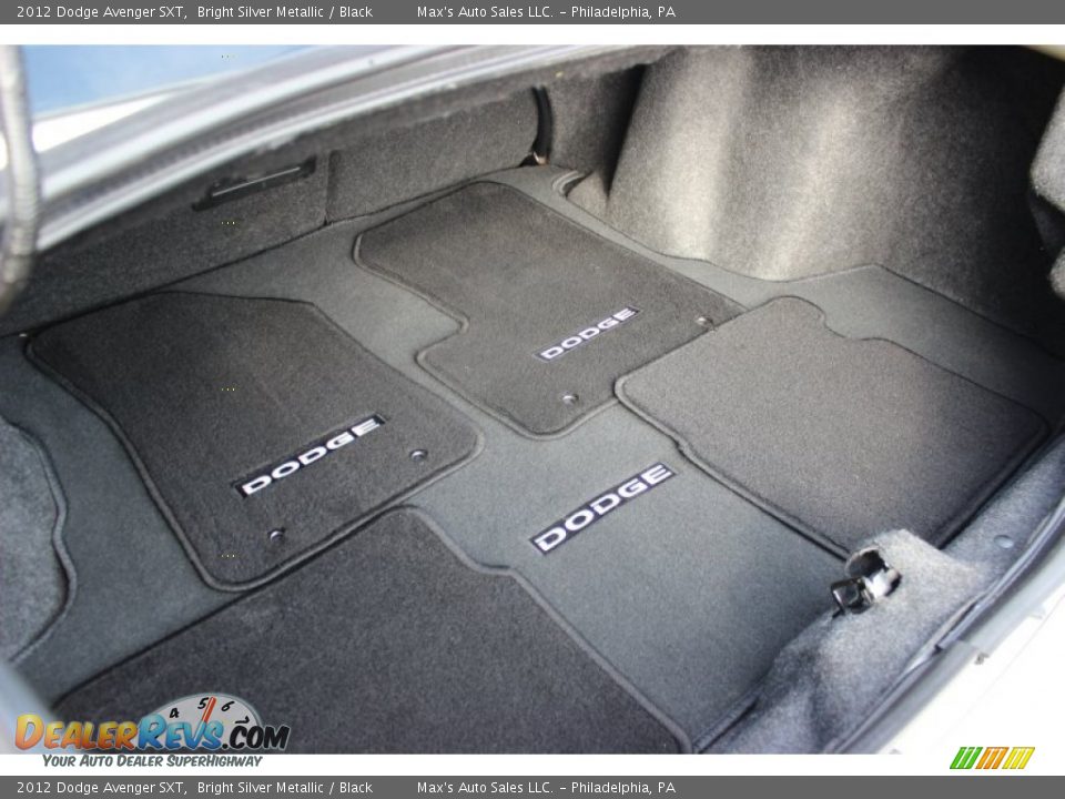 2012 Dodge Avenger SXT Bright Silver Metallic / Black Photo #28