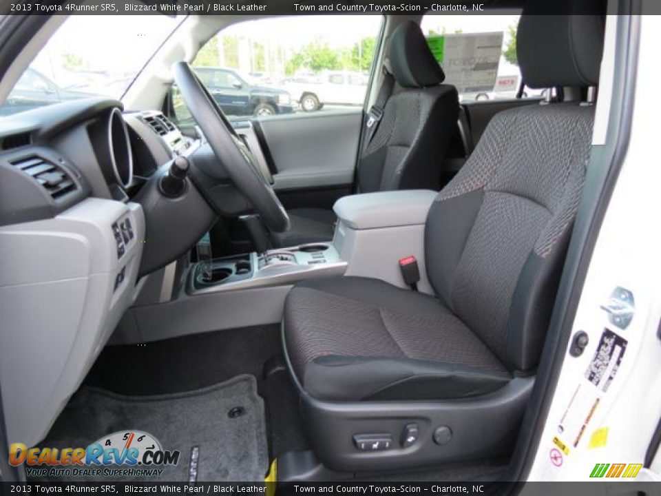 2013 Toyota 4Runner SR5 Blizzard White Pearl / Black Leather Photo #11