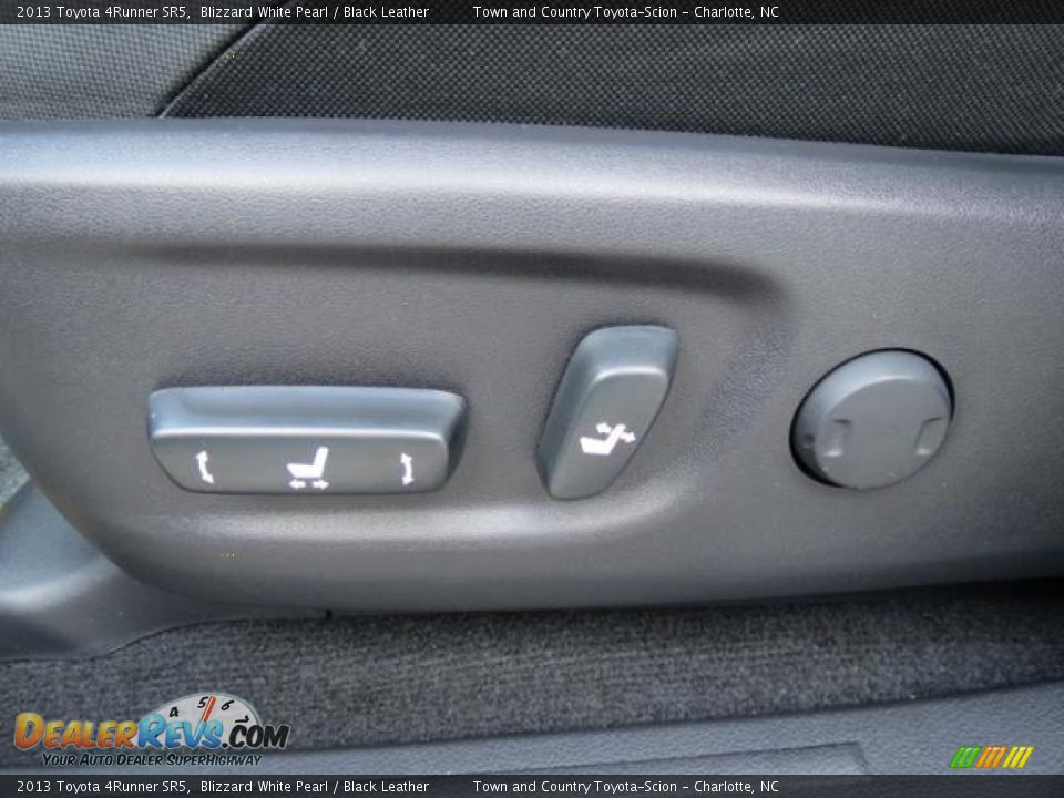 2013 Toyota 4Runner SR5 Blizzard White Pearl / Black Leather Photo #12