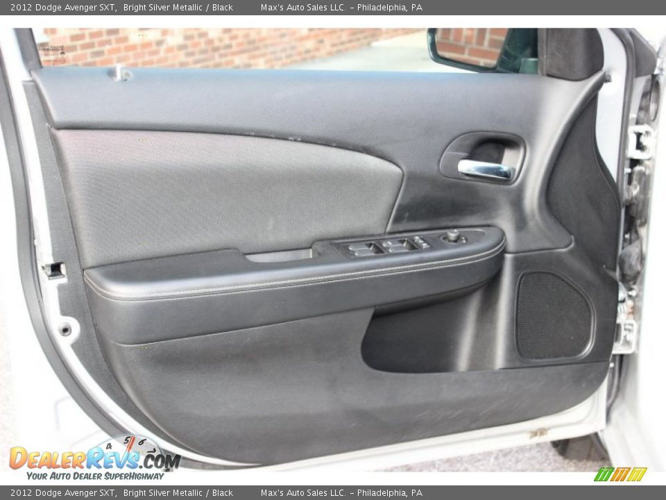 2012 Dodge Avenger SXT Bright Silver Metallic / Black Photo #31