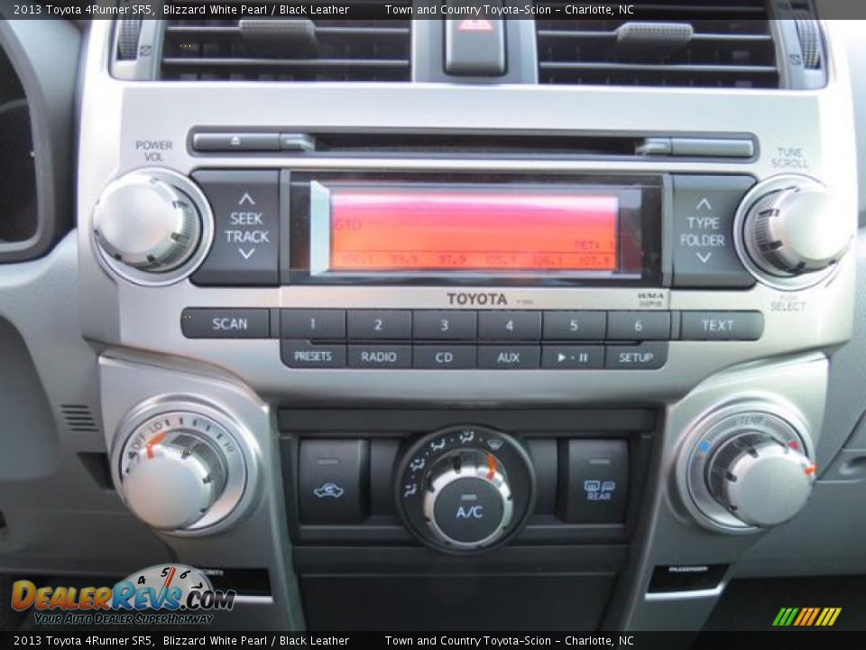 2013 Toyota 4Runner SR5 Blizzard White Pearl / Black Leather Photo #17