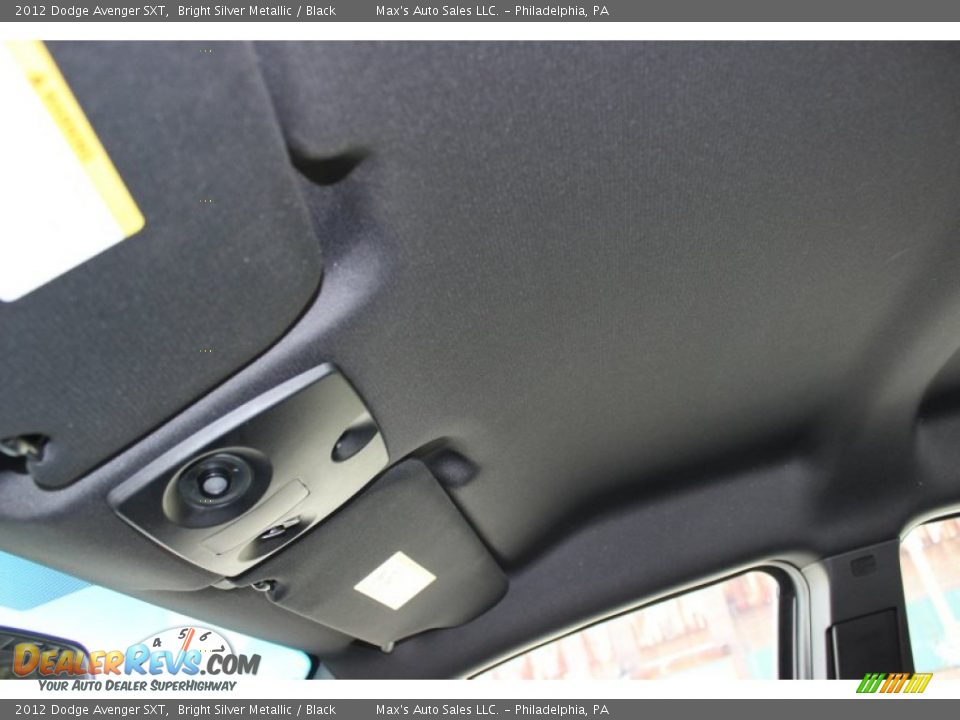 2012 Dodge Avenger SXT Bright Silver Metallic / Black Photo #36