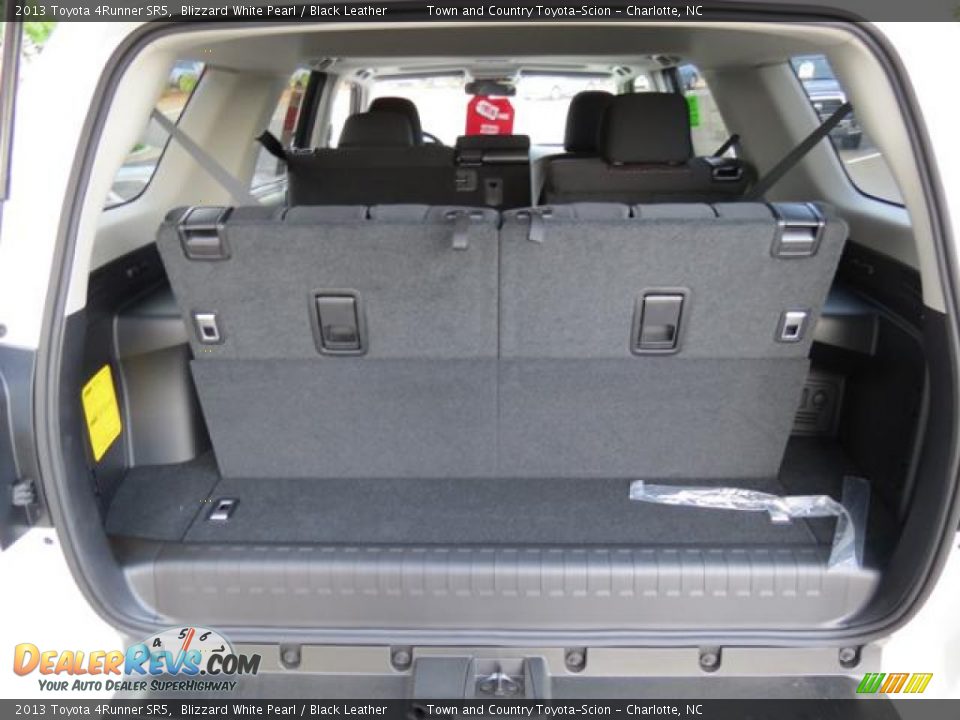 2013 Toyota 4Runner SR5 Blizzard White Pearl / Black Leather Photo #22