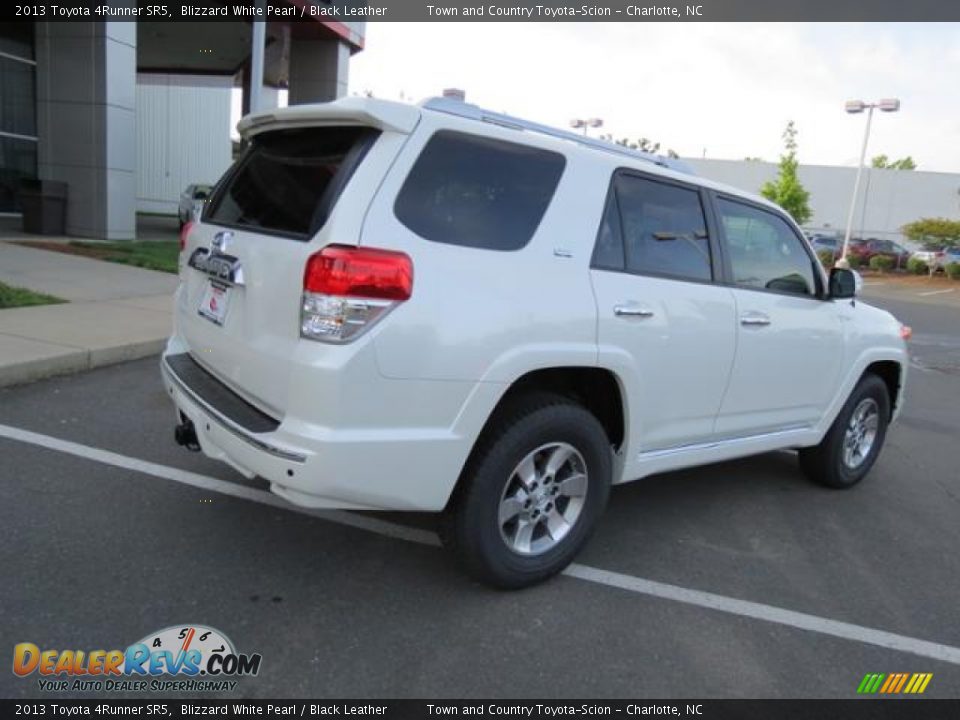 2013 Toyota 4Runner SR5 Blizzard White Pearl / Black Leather Photo #23