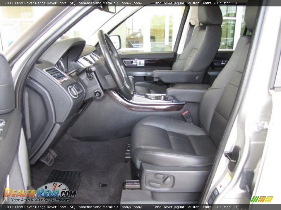 Ebony/Ebony Interior - 2011 Land Rover Range Rover Sport HSE Photo #2
