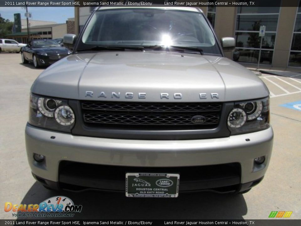 2011 Land Rover Range Rover Sport HSE Ipanema Sand Metallic / Ebony/Ebony Photo #6