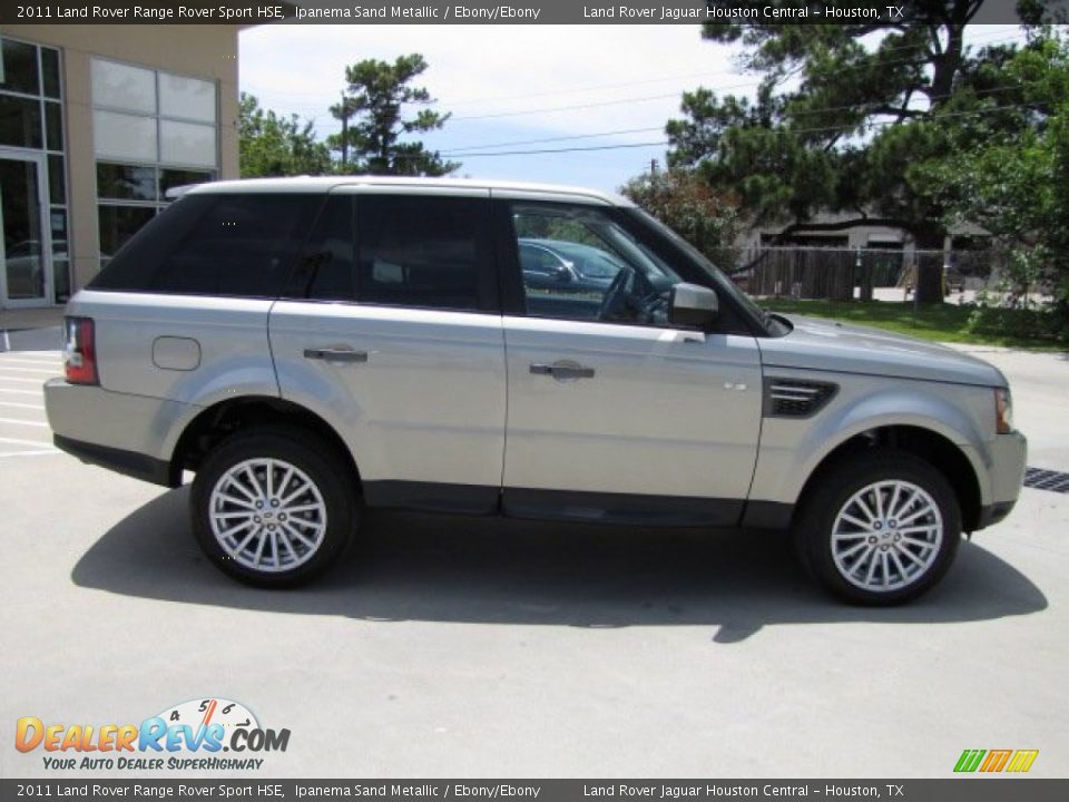 2011 Land Rover Range Rover Sport HSE Ipanema Sand Metallic / Ebony/Ebony Photo #11
