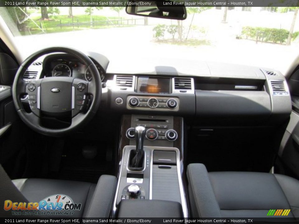2011 Land Rover Range Rover Sport HSE Ipanema Sand Metallic / Ebony/Ebony Photo #12