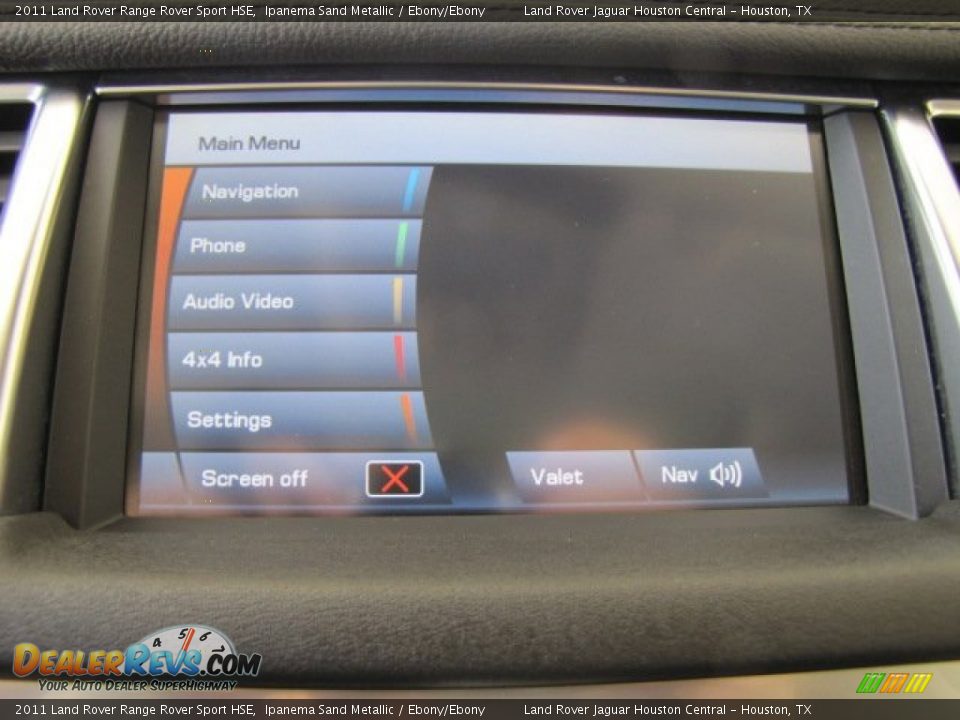 2011 Land Rover Range Rover Sport HSE Ipanema Sand Metallic / Ebony/Ebony Photo #33