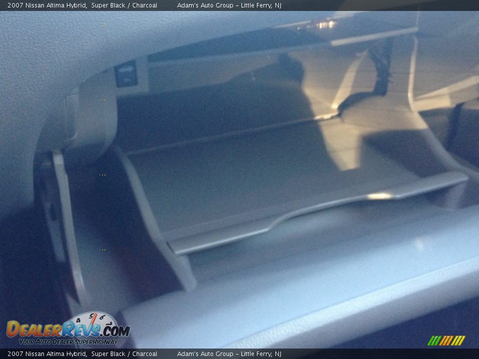2007 Nissan Altima Hybrid Super Black / Charcoal Photo #16