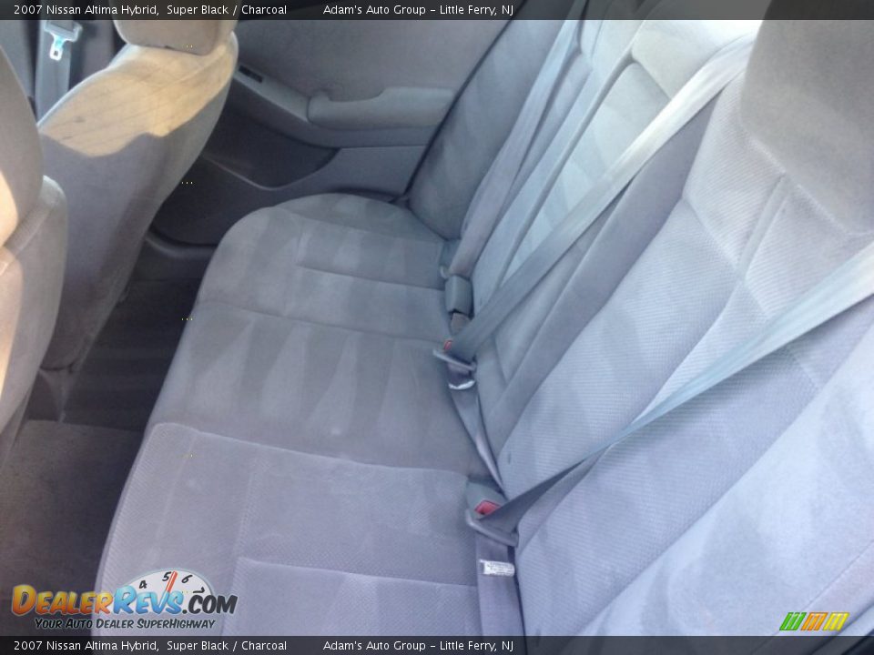 2007 Nissan Altima Hybrid Super Black / Charcoal Photo #19