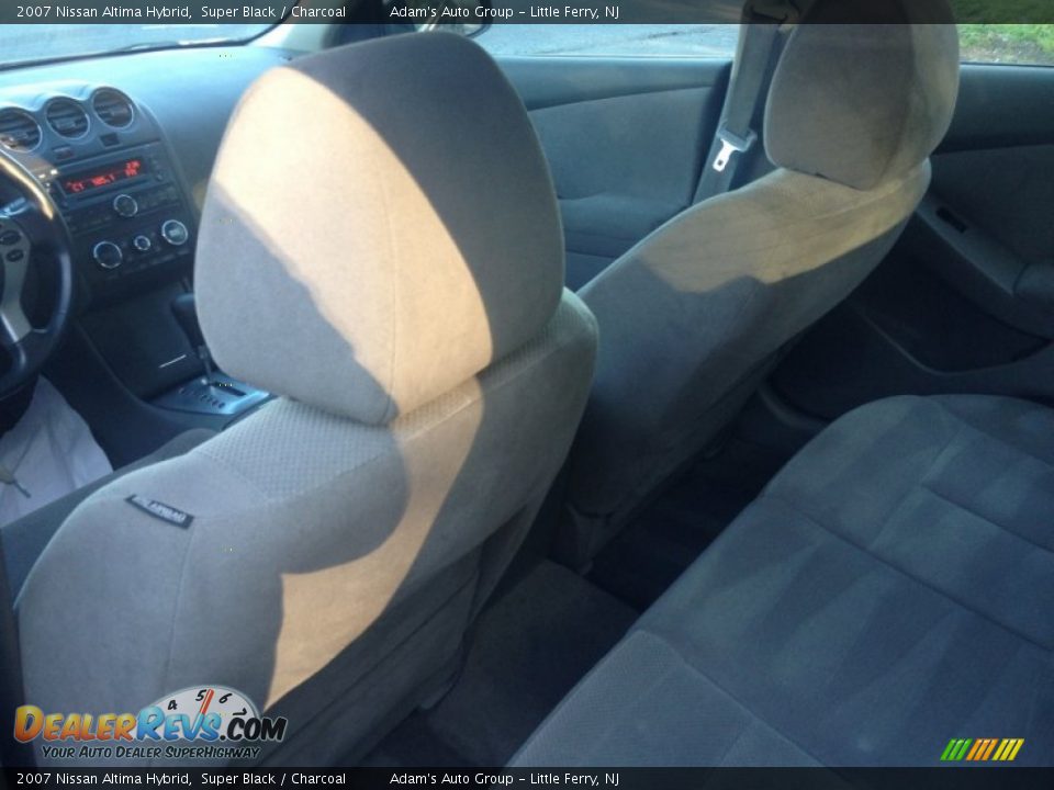 2007 Nissan Altima Hybrid Super Black / Charcoal Photo #20