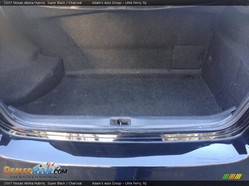 2007 Nissan Altima Hybrid Super Black / Charcoal Photo #21