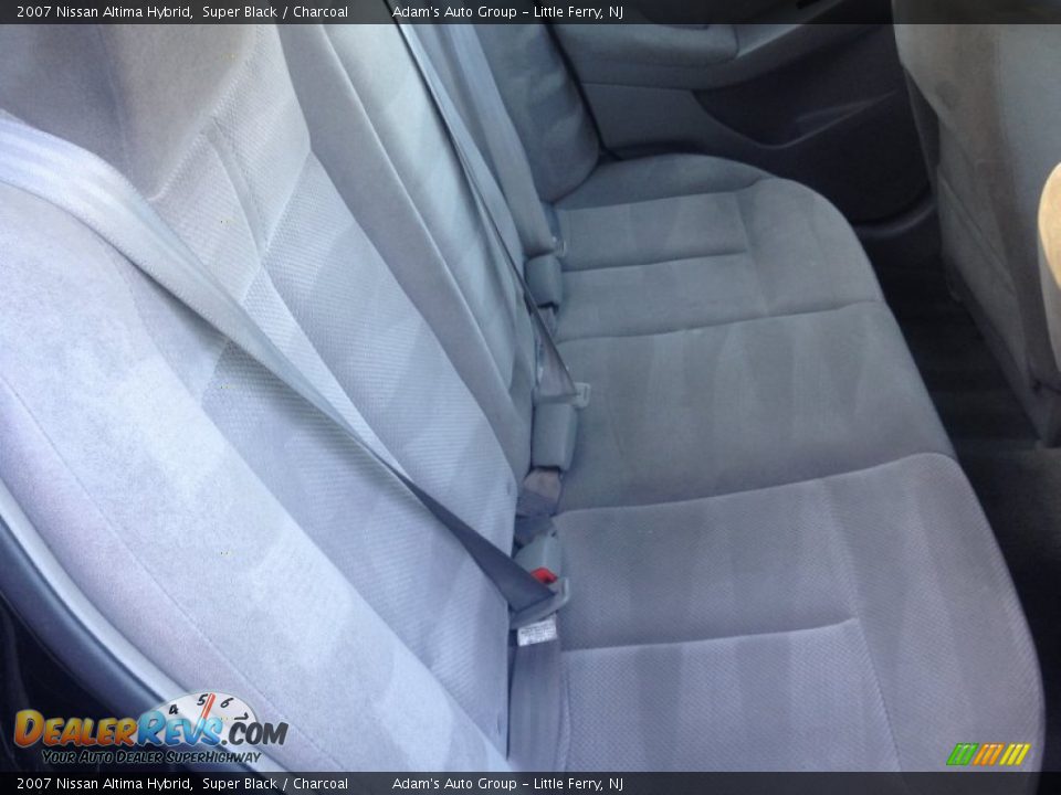 2007 Nissan Altima Hybrid Super Black / Charcoal Photo #23