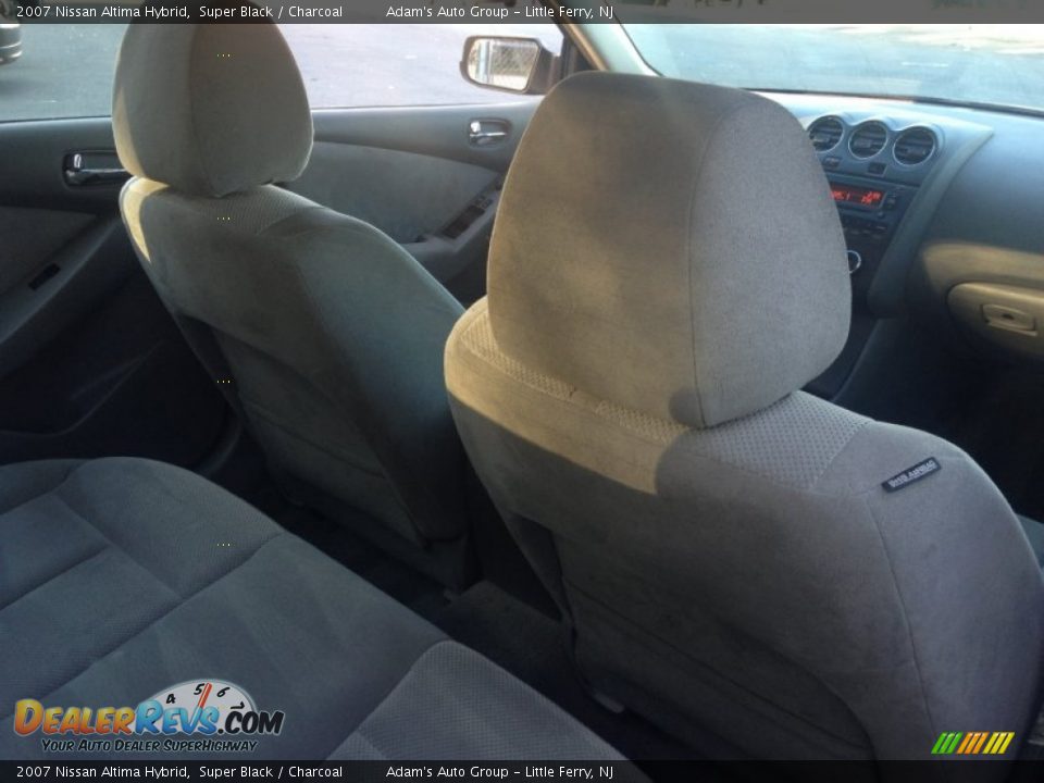 2007 Nissan Altima Hybrid Super Black / Charcoal Photo #24