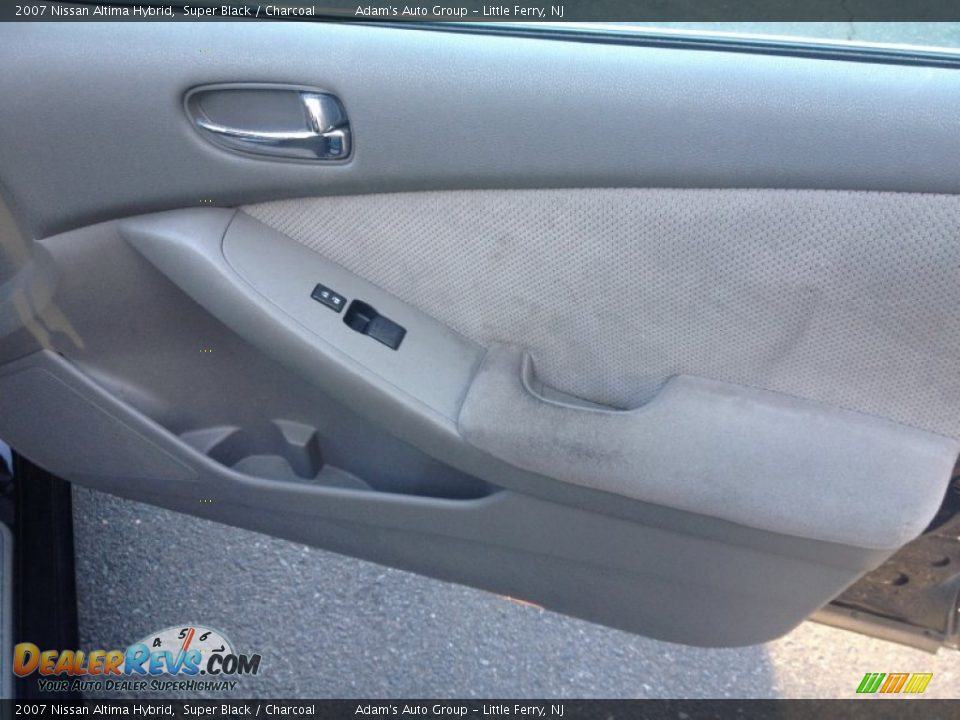 2007 Nissan Altima Hybrid Super Black / Charcoal Photo #25