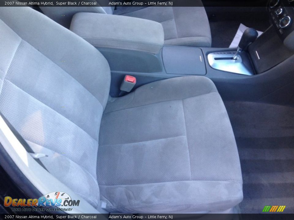 2007 Nissan Altima Hybrid Super Black / Charcoal Photo #26