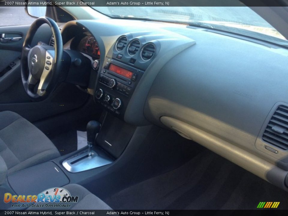 2007 Nissan Altima Hybrid Super Black / Charcoal Photo #27