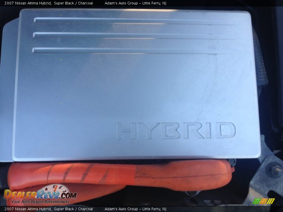 2007 Nissan Altima Hybrid Super Black / Charcoal Photo #29
