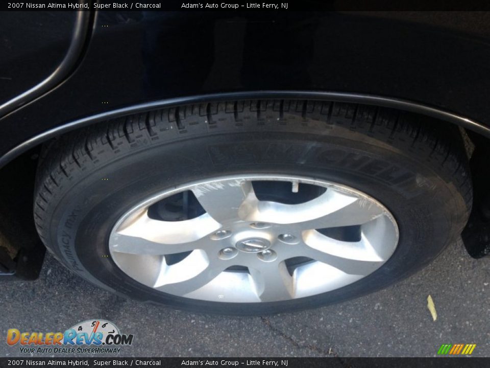 2007 Nissan Altima Hybrid Super Black / Charcoal Photo #30