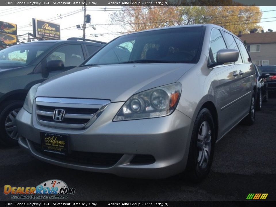 2005 Honda Odyssey EX-L Silver Pearl Metallic / Gray Photo #1