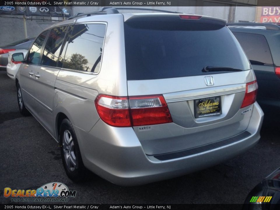 2005 Honda Odyssey EX-L Silver Pearl Metallic / Gray Photo #5