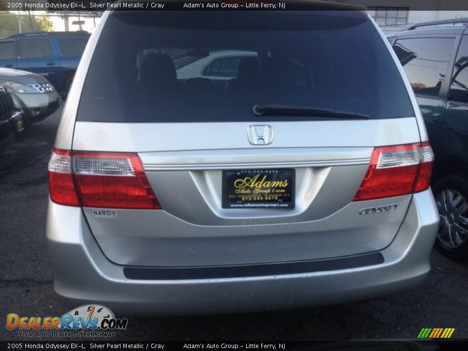 2005 Honda Odyssey EX-L Silver Pearl Metallic / Gray Photo #7
