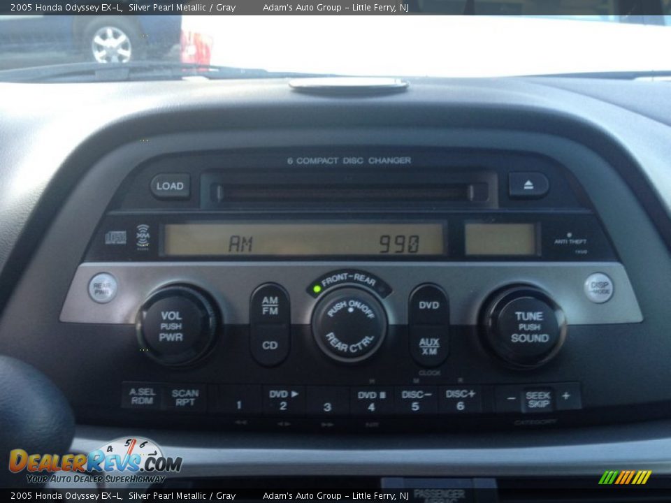 2005 Honda Odyssey EX-L Silver Pearl Metallic / Gray Photo #15